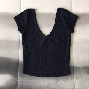 Hollister Co. Cropped Tee